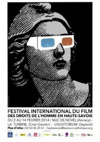 6e édition du Festival du Film des Droits de l’Homme. Du 2 au 14 février 2014 à annecy. Haute-Savoie. 